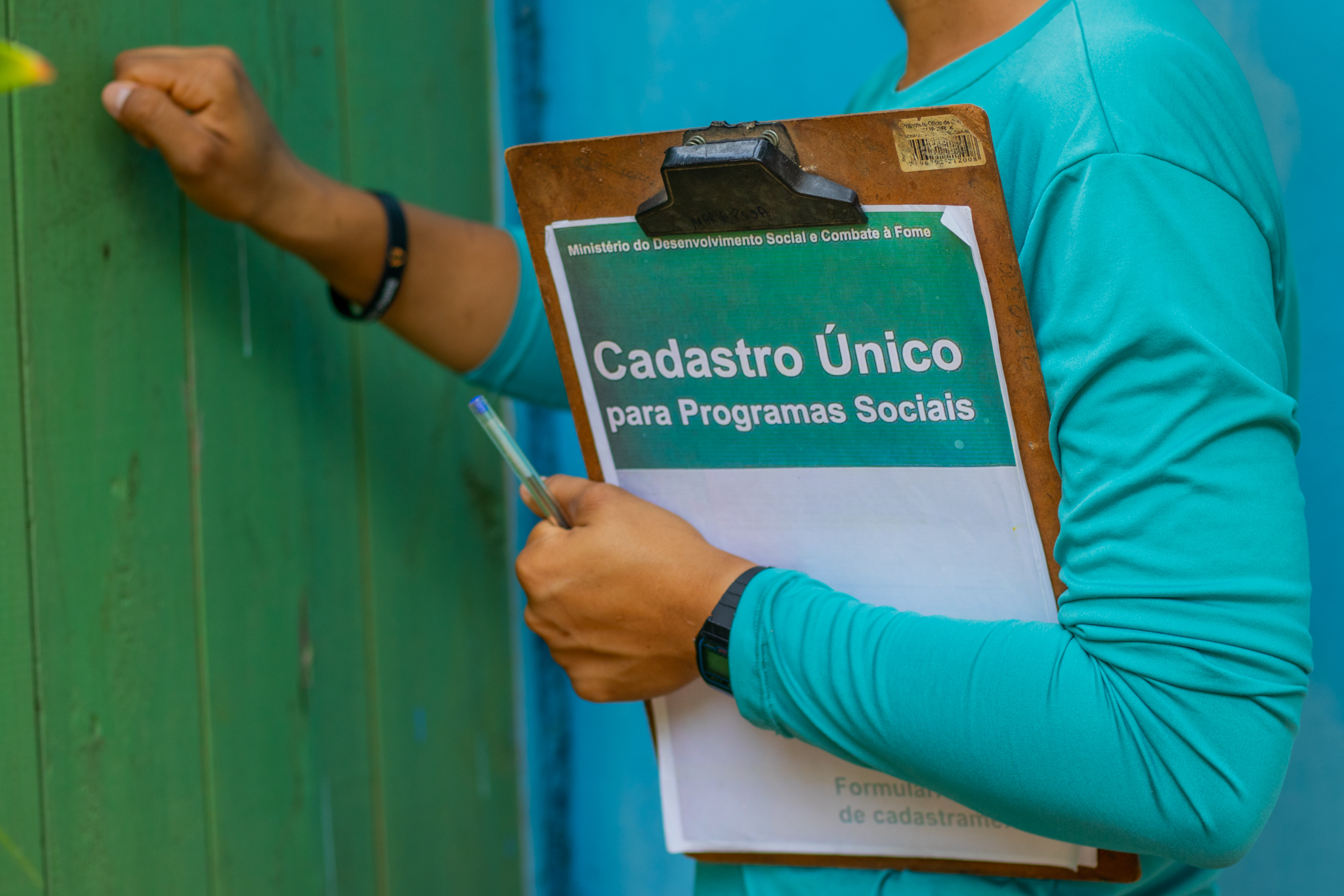 Visita do CRAS bolsa família.