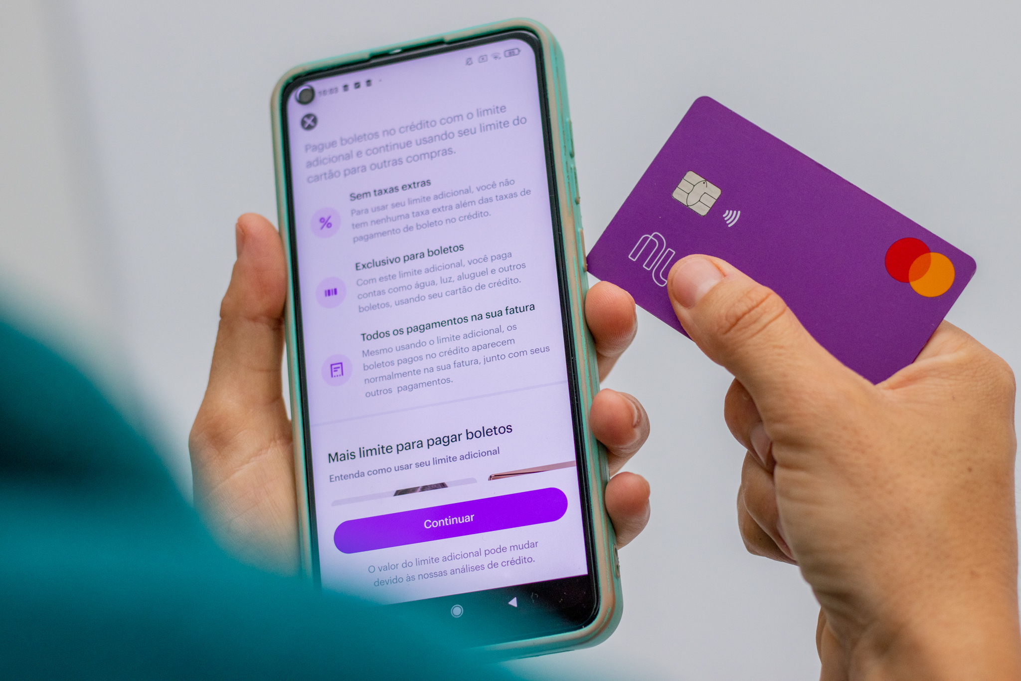 Cartão Nubank.