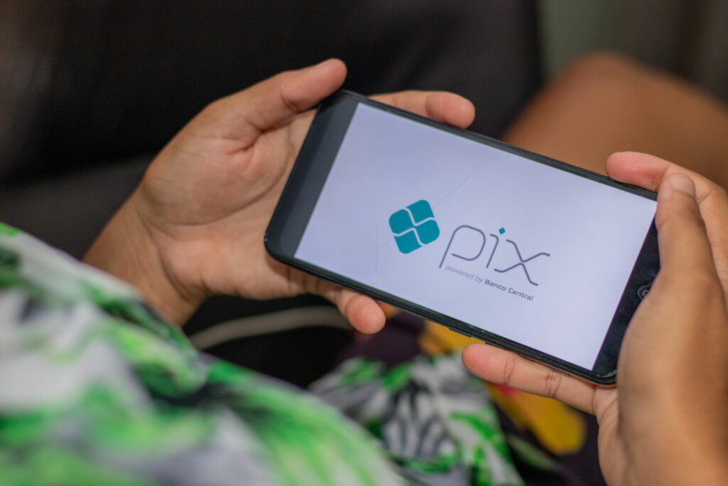 PIX via cartão de crédito.