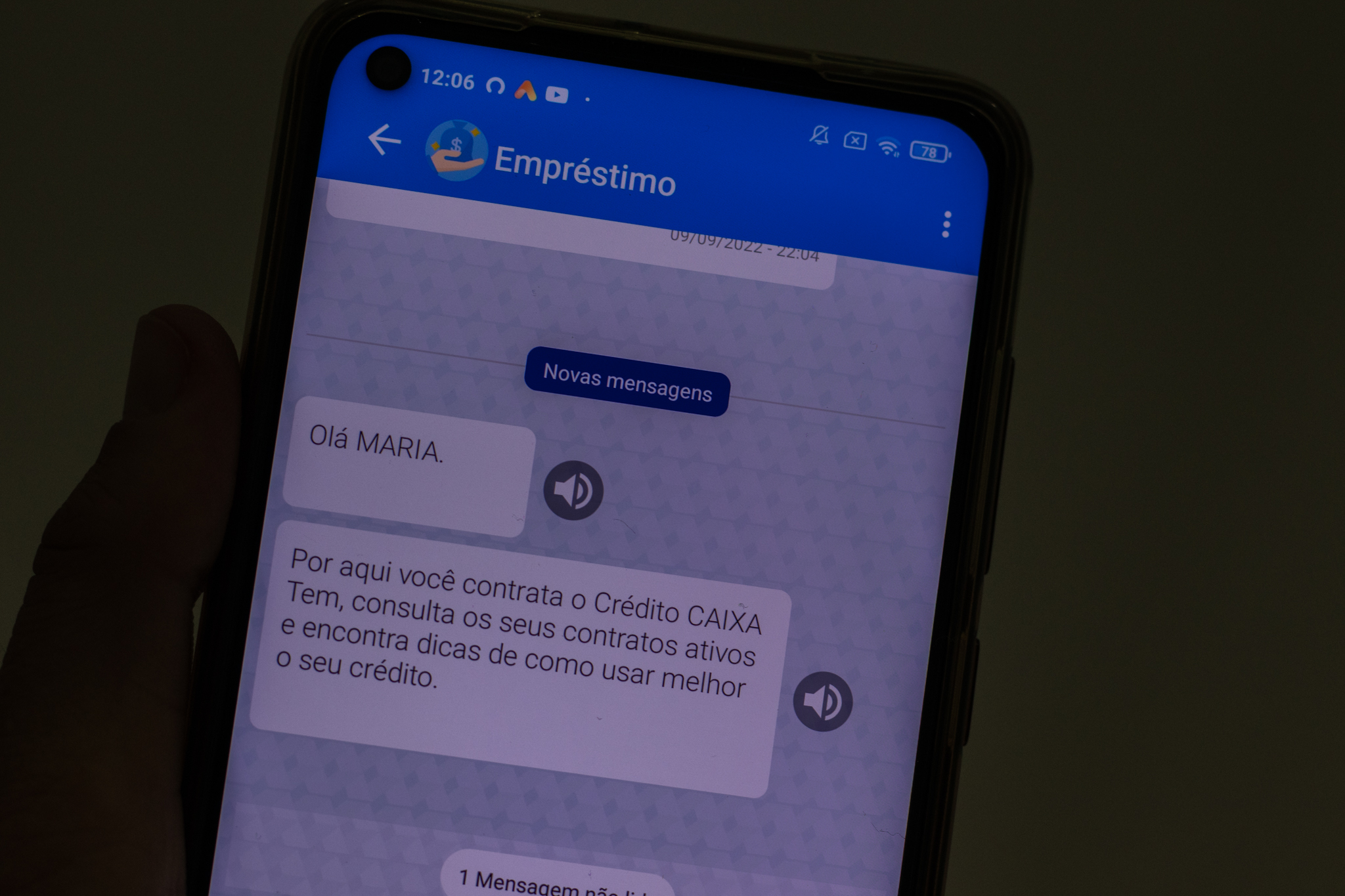 Empréstimo Bolsa Família.