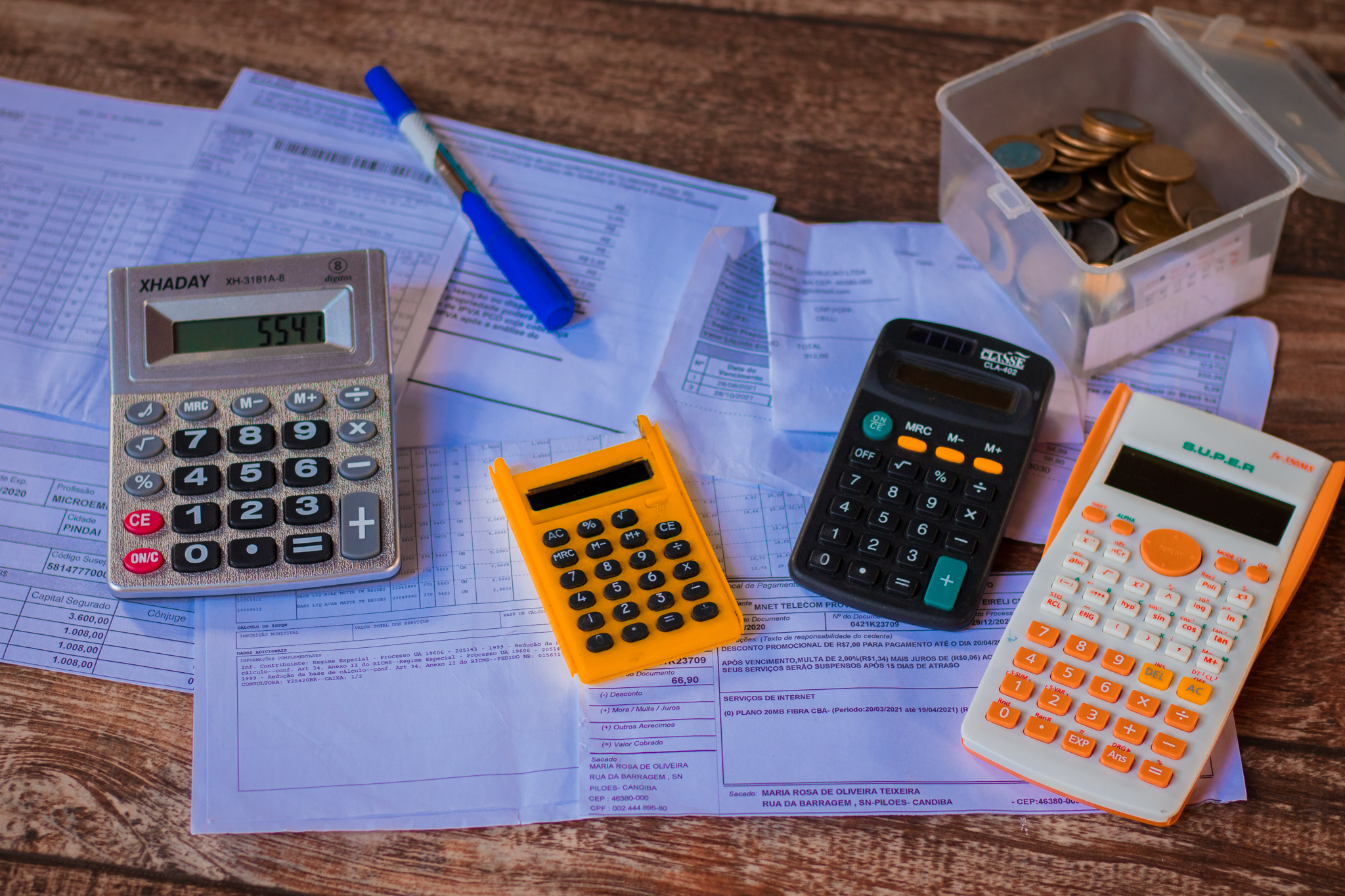 Financiamento.